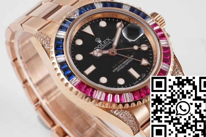 116759 Gold ROF Rolex II Rose GMT Factory SAru Master 0101